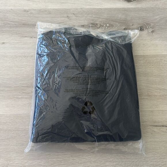 Maison Standard Flat Ribbed High Neck Sweater Navy S NWT IN PACKAGE - Picture 7 of 11